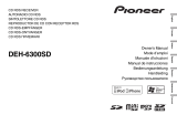 Pioneer DEH-6300SD Manuel utilisateur