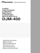 Pioneer DJM400 Le manuel du propriétaire