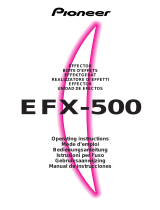 Pioneer EFX-500-R Manuel utilisateur