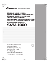 Pioneer Music Mixer SVM-1000 Manuel utilisateur