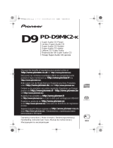 Pioneer PD-D9MK2-K Le manuel du propriétaire