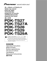 Pioneer PDK-TS29A Le manuel du propriétaire