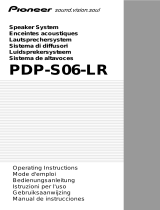Pioneer PDP-S06-LR Manuel utilisateur