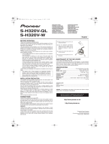Pioneer S-H320V-QL Manuel utilisateur