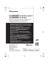 Pioneer X-CM32BT-K Manuel utilisateur
