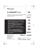 Pioneer X-CM52BT-K Manuel utilisateur
