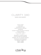 Plantronics Clarity P340 Mode d'emploi