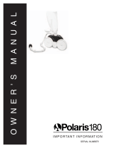 Polaris Pools Zodiac Pool Systems - Vacuum Cleaner 180 Manuel utilisateur