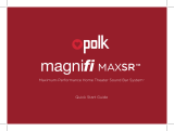 Polk Audio MagniFi MAX SR Manuel utilisateur