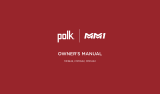Polk Audio MM842SVC Manuel utilisateur