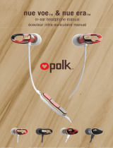 Polk Audio Nue Voe - Factory Renewed Manuel utilisateur