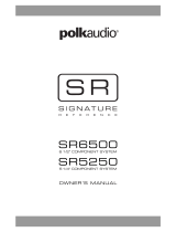 Polk Audio SR52505 Manuel utilisateur