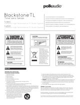 Polk Blackstone TL series Manuel utilisateur