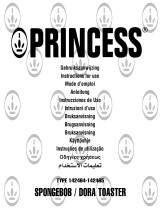 Princess 142465 Dora Toaster Le manuel du propriétaire
