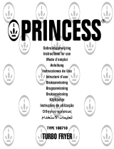 Princess 180710 Turbo Fryer Le manuel du propriétaire