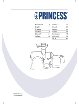 Princess 202041 Juicer Vitapure Le manuel du propriétaire