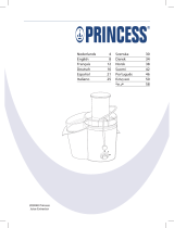 Princess 203040 Juice Extractor Le manuel du propriétaire