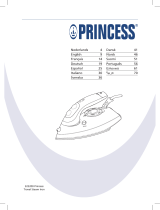 Princess 322200 Travel Steam Iron Le manuel du propriétaire
