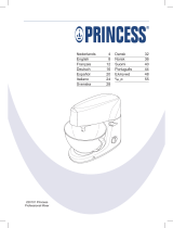 Princess Professional Mixer Le manuel du propriétaire