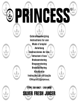 Princess Silver Fresh Juicer Mode d'emploi