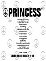 Princess Silver Multi Snack 4-in-1 Le manuel du propriétaire