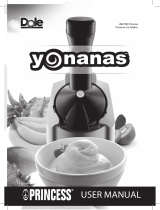 Princess 282700 Yonanas Ice Maker Manuel utilisateur