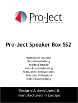 Pro-Ject 5S2 Manuel utilisateur