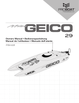 ProBoat Miss Geico 29 PRB4100B Manuel utilisateur