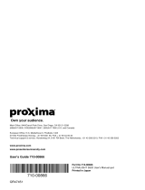 Proxima Ultralight S520 Manuel utilisateur