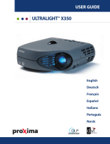 Proxima ASA UltraLight X350 Manuel utilisateur