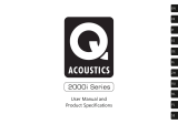 Q Acoustics 2000CI Manuel utilisateur