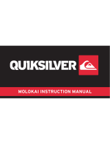 Quicksilver MOLOKAI Manuel utilisateur