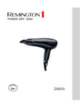Remington Power Dry 2000 Le manuel du propriétaire
