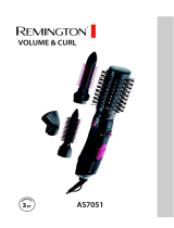 Remington Volume and Curl AS7051 Manuel utilisateur