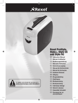 Rexel Style+ Shredder Confetti Cut Le manuel du propriétaire