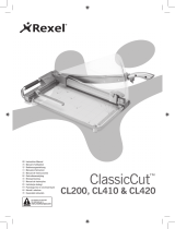 Rexel ClassicCut CL200 Manuel utilisateur
