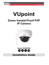 Risco VUpoint RVCM32W Guide d'installation