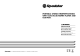 Roadstar CDR-4500U Manuel utilisateur