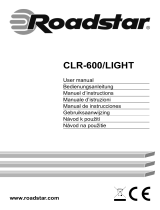 Roadstar CLR-600/LIGHT Manuel utilisateur