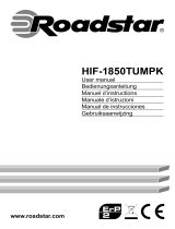 Roadstar HIF-1850TUMPK Manuel utilisateur