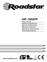 Roadstar HIF-1902HP Manuel utilisateur