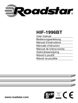 Roadstar HIF-1996BT Manuel utilisateur