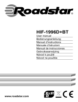 Roadstar HIF-1996D+BT Manuel utilisateur