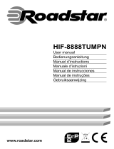 Roadstar HIF-8888TUMPN Manuel utilisateur
