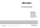 Roadstar HRA-1200-W-N Le manuel du propriétaire