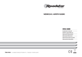 Roadstar HRA-5500 Le manuel du propriétaire