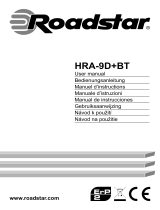 Roadstar HRA-9D+BT-Laquered Manuel utilisateur