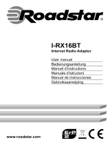 Roadstar I-RX16BT Manuel utilisateur