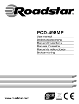 Roadstar PCD-498MP/BK Manuel utilisateur