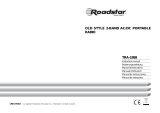 Roadstar TRA-1958N/WD Manuel utilisateur